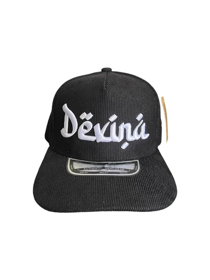 Devina BLK Corduroy Hat