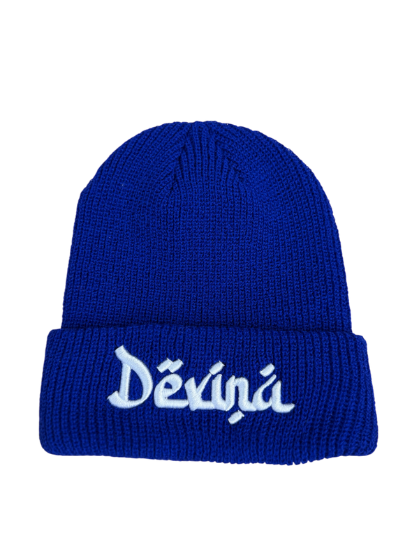 Blue Devina Beanie