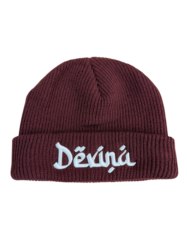 Burgundy Devina Beanie