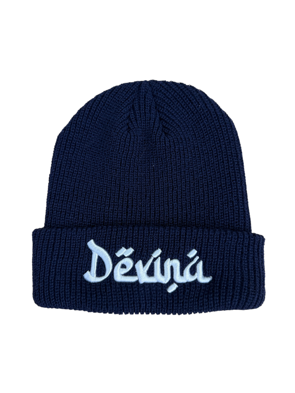 Navy Blue Devina Beanie