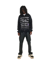 DEVINA Language Zip Hoodie (Black)